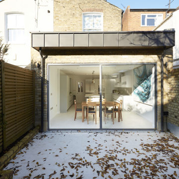 Single storey extension for open plan living, dining and kitchen, utility & WC