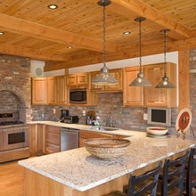 Knotty Pine Kitchen