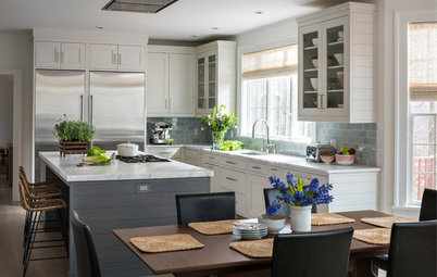 Kitchen of the Week: White and Gray and Storage-Packed