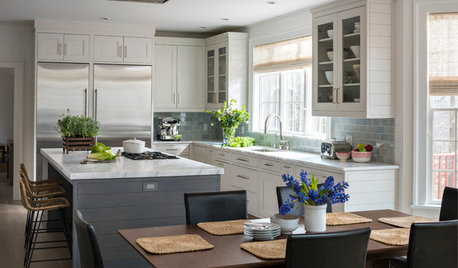 Kitchen of the Week: White and Gray and Storage-Packed
