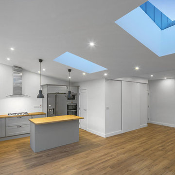 Sloped Ceiling Kitchen