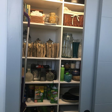 Small But Well-used Wood Pantry