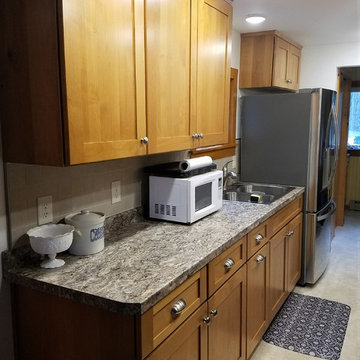 Small Cabin Kitchen and Bathroom remodel