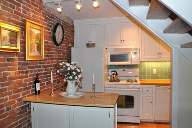 Inspiration for a kitchen in Boston.