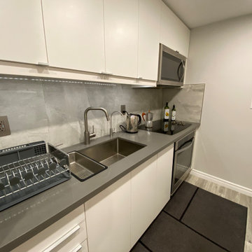 Small functional kitchen in Newmarket