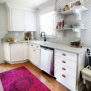 Small Kitchen Makeover with The Hunted Interior