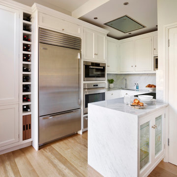 Small space, big kitchen.