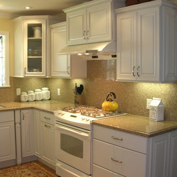 Small white kitchen West San Jose, CA