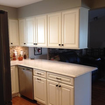 Small White Traditional Kitchen - Fraser