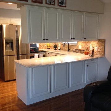 Small White Traditional Kitchen - Fraser
