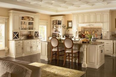 Example of a tuscan kitchen design in DC Metro