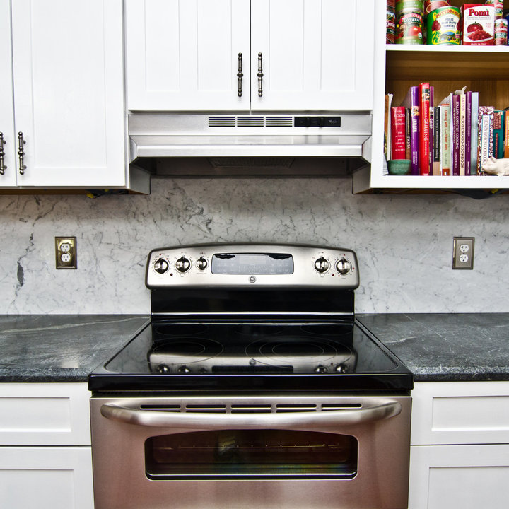 Carrara Marble Backsplash Photos & Ideas Houzz