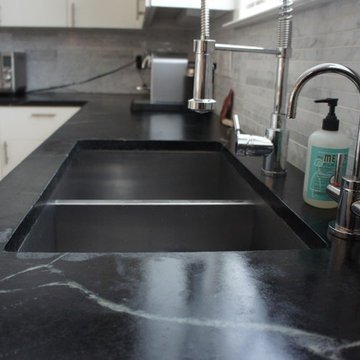 Soapstone Installed - Kitchen