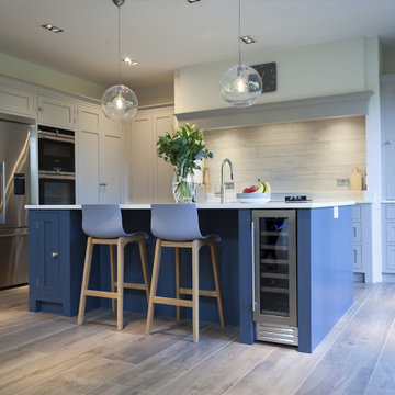 Soft Grey Globe Kitchen