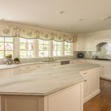 Soft White Custom Cabinets in CT