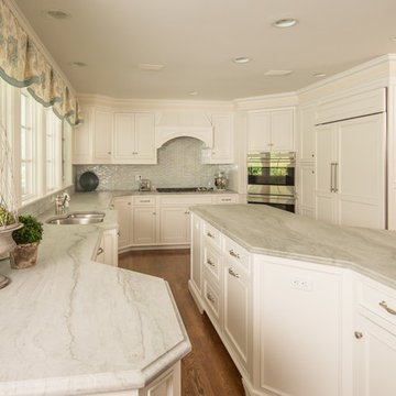Soft White Custom Cabinets in CT