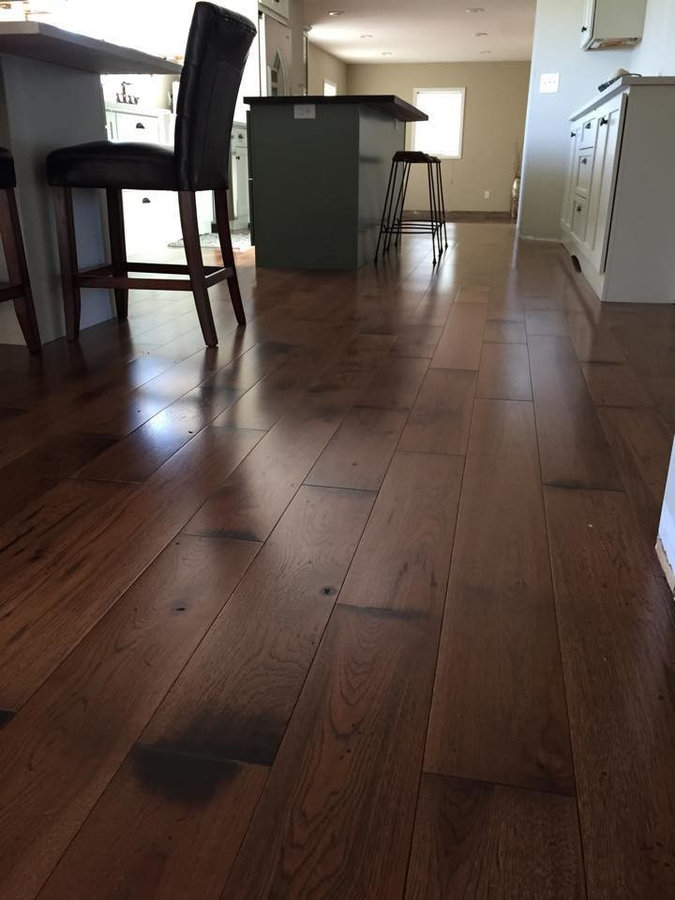 Somerset Wide Plank Hickory Saddle