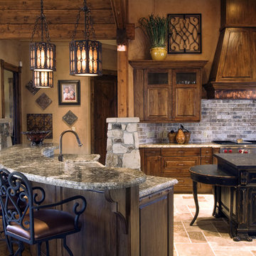 Sophisticated Cabin Kitchen