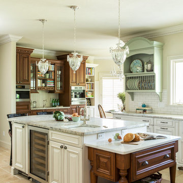 Sophisticated Country Manor Kitchen
