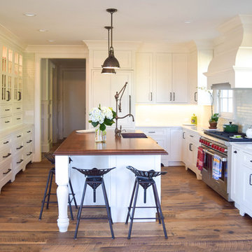 Sophisticated Farmhouse Kitchen, East Hampton