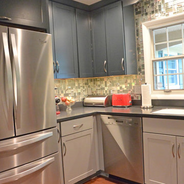 Sophisticated Gray Levit Kitchen - Bowie, MD