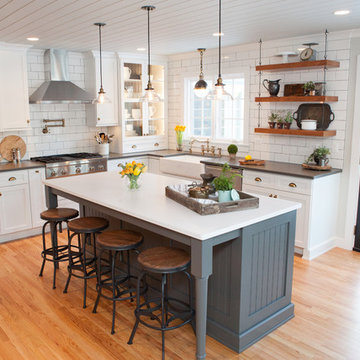Sophisticated Nostalgia Kitchen in Deer Park