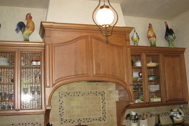 Foto på ett vintage kök
