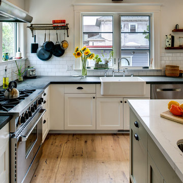 South Berkeley Open Eclectic Kitchen