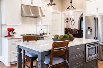 South Charlotte Transitional Kitchen