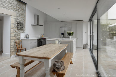 Inspiration for a farmhouse kitchen in Gloucestershire.