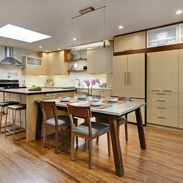South Land Park Open Plan. Nar Fine Carpentry. Sacramento. El Dorado Hills