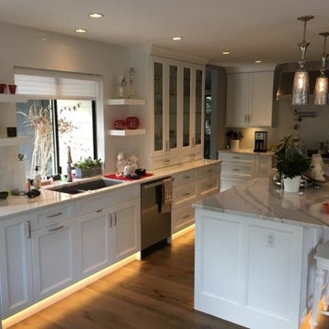South Langley Country White Kitchen