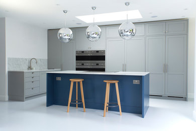 Inspiration for a contemporary kitchen in London.