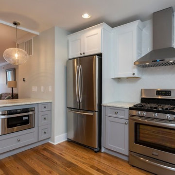 South Philadelphia Transitional Style Two-Toned Kitchen