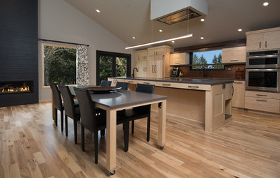 Kitchen of the Week: A Handy Rollout Dining Table Adds Flexibility