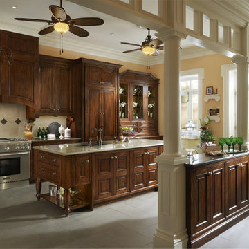 Southern Style Traditional Kitchen