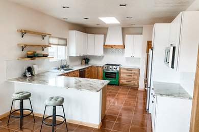 Southwest kitchen photo in Albuquerque