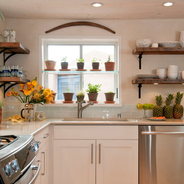 Southwestern Contemporary Cottage in Historic Santa Fe