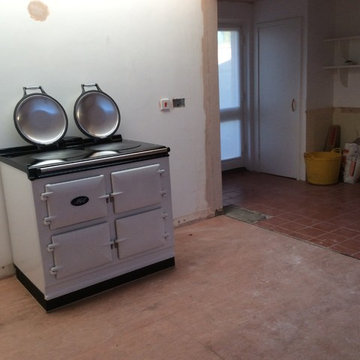 Southwold Garden Villa- AGA-before the fit out