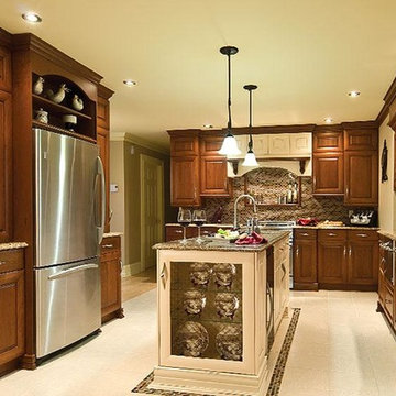 spacious kitchen
