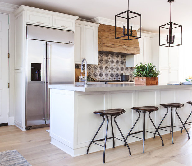 Transitional Kitchen by Savvy Interiors