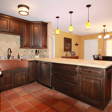 Spanish Style Kitchen Remodel Tampa, FL