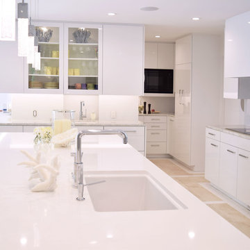 Sparkling White Kitchen