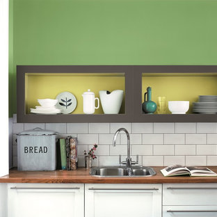 Foto di una cucina bohémian