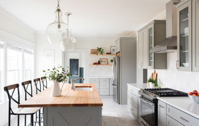 Kitchen of the Week: White, Gray and Peaceful in Tennessee