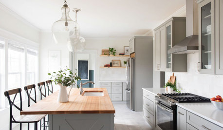 Kitchen of the Week: White, Gray and Peaceful in Tennessee