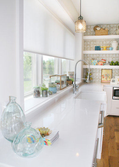 Eclectic Kitchen by Green Apple Design