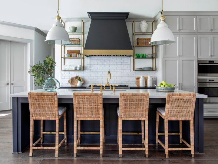 Transitional Kitchen - Great Room