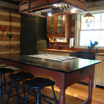 St. Louis 10 primitive Log Cabin Kitchen Bar Bathroom Vanities