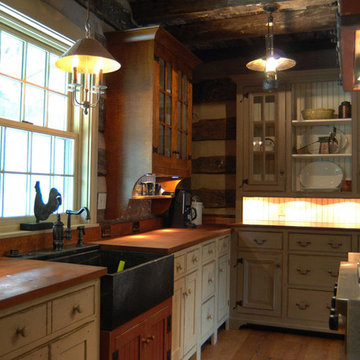 St. Louis 10 primitive Log Cabin Kitchen Bar Bathroom Vanities